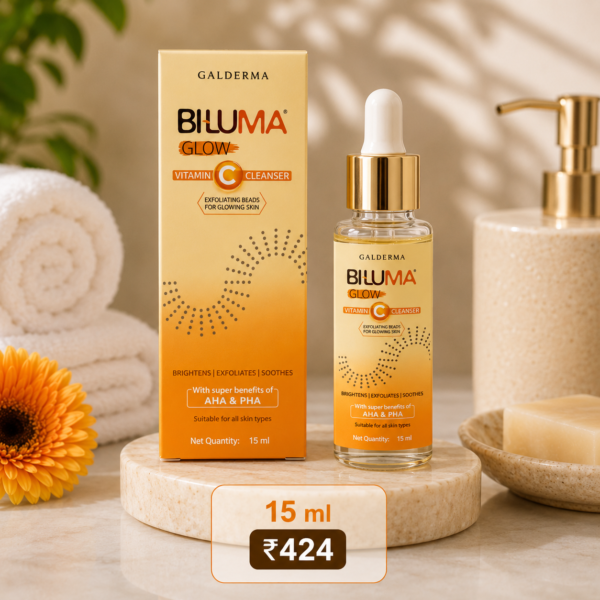 Biluma Glow 15% Vitamin C Face Serum for Glowing Skin – 30ml